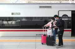 武汉火车取消出站限制后到达上海虹桥火车站