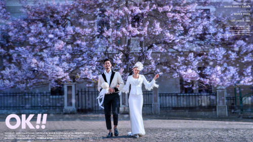 铂爵旅拍婚纱摄影，在4月与爱相约